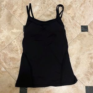 Black lululemon workout top. Good condition